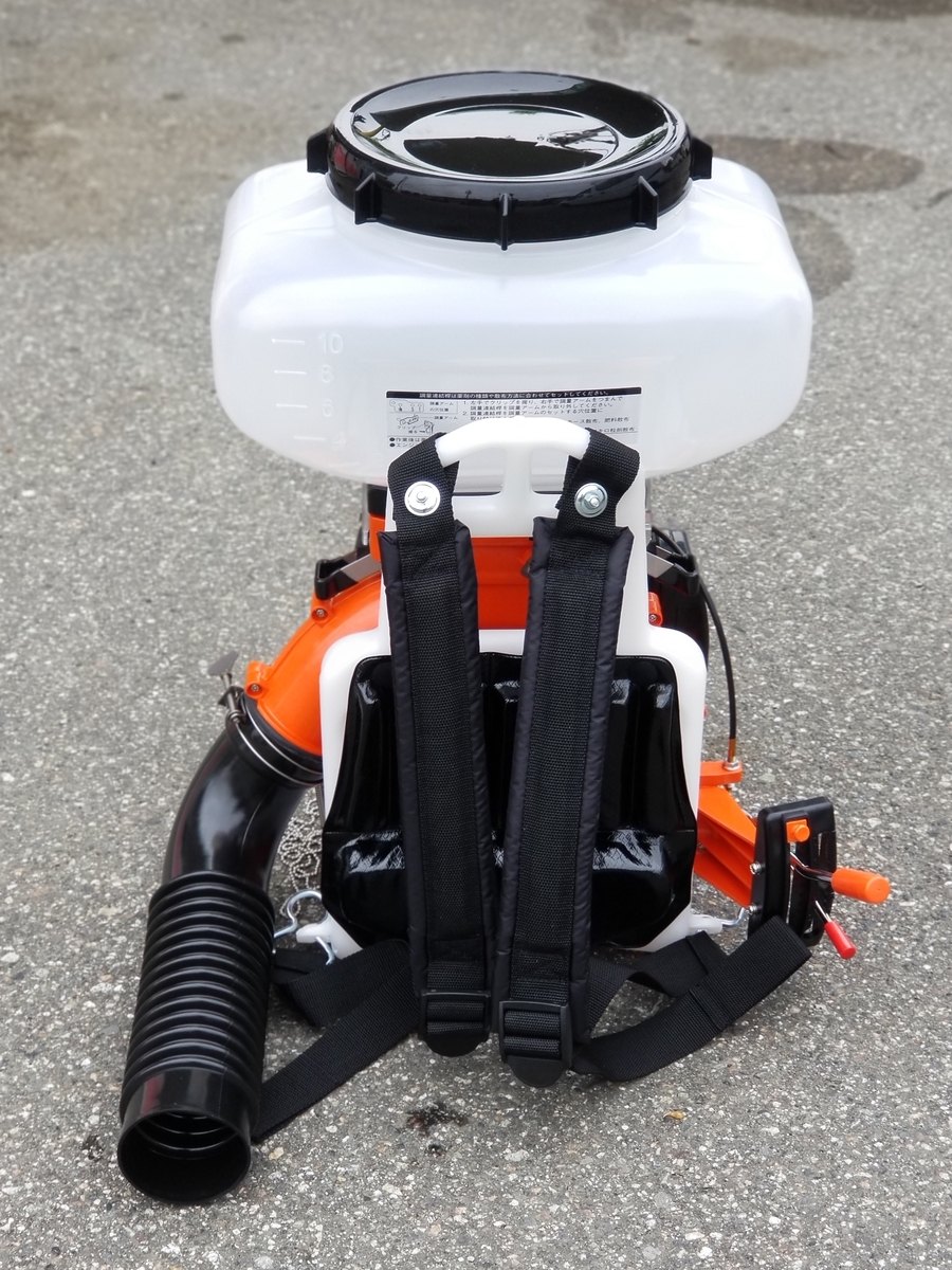 KIORITZ（共立）  背負動力散布機 23L 畦畔噴頭ツイスト噴頭付き DME410FT-23 噴霧器 試運転済 始動稼働確認済 エンジン式 やまびこ YAMABIKO - 5